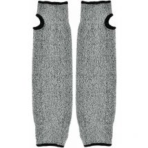 Manchon de Protection pour Bras, Manches Anti-coupures Manchon pour Bras de Sécurité Gants de Ttravail à Manches Longues Résistant aux Coupures pour