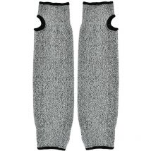 Manchon de Protection pour Bras, Manches Anti-coupures Manchon pour Bras de Sécurité Gants de Ttravail à Manches Lues Résistant aux Coupures pour