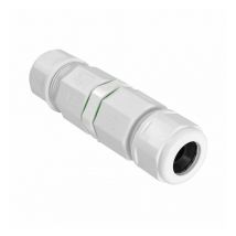 Manchon de raccordement étanche avec connecteurs rapide - IP68 - Blanc