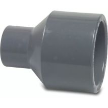 Manchon de réduction PVC-U 50/40 mm x 25 mm – Raccord de robinetterie – Filetage entrée, Matières, Fixation raccord – MEGA GROUP