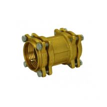 Valvulas Arco - Manchon double raccords en laiton - arc Dimensions : 110 mm