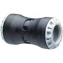 Manchon égal Ø20 encliquetable tube pe - Série 1 Plasson