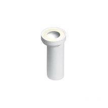 Manchon excentrique pour toilette avec borne lisse