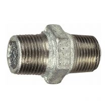 Raccord fonte galva droit à visser - m 1'1/4 - n° 280