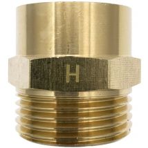 Monmobilierdesign - Manchon laiton à souder mâle ø 1' x 28 mm - lot de 5
