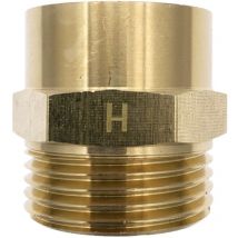 Monmobilierdesign - Manchon laiton à souder mâle ø 1/2' x l. 15 mm - lot de 10