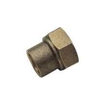 Manchon droit laiton femelle et a souder cuivre - 270 gcu