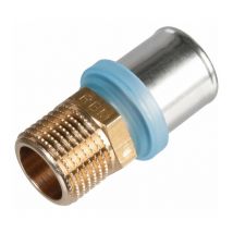 RBM - Raccord droit mâle - diamètre 26 mm - m 3/4'