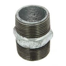 Mamelon fonte galva égal Mâle 1"1/4