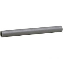 Gaine d'isolation préfendue - en pe - gris - pour tuyauteries - 18/20 - 3/8 pouce - long. 1 m - épaisseur paroi 20 mm - 10 pces (=10 m) - Gris