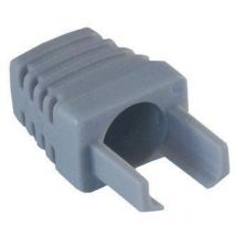 Manchon plastique 6mm pour RJ45 - Gris
