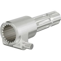 Wiltec - Manchon Prise de force Cardan 165mm Logement pour arbre cannelé 1 3/8' 21D Sortie 8-32x38x6 Tracteur
