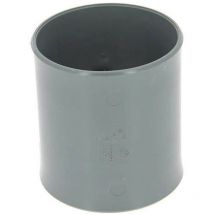 Jardiboutique - Manchon pvc à butée femelle-femelle ø100 mm - raccord pvc évacuation