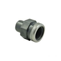 Manchon pvc pression mâle 40 mm, femelle à visser 26x34 renforcé