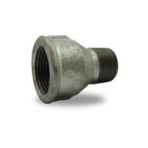 Reduction Male Femelle, En Fonte Malleable, Galvanise