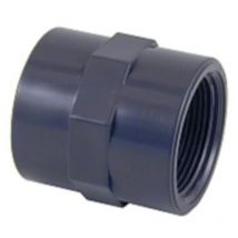 Manchon taraudé Pvc pression fileté 1' des 2 côtés