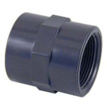 Manchon taraudé Pvc pression fileté 3/8' des 2 côtés