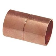 Tuyau droit femelle-femelle 1/2" en cuivre – HECAPO