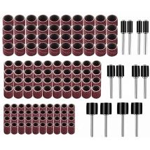 Manchons De PonçAge Tambour Mandrin PonçAge Band Manches Manchons Abrasifs Pour Ponceuse éLectrique Tambour De PonçAge Perceuse Accessoire De PonçAge