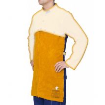 Weldas - Mandil para trabajos de soldadura Golden Brown