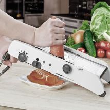 Wyctin - Hofuton Mandoline de Cuisine Trancheuse Mandoline 6 en 1 Multifonction Professionnelle Couper Les Legumes, Coupe-légumes avec Réglable 18