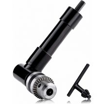 Mandrin de Forage à Angle Droit , Mandrin à Angle Droit 90° Auto-Serrant, Arbre de 1-10 mm électrique, Outil Dextension de Forage,