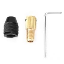 Mandrin miniature à serrage automatique, accessoires pour mini perceuse électrique 0,3-3,4 mm (2,35 mm)