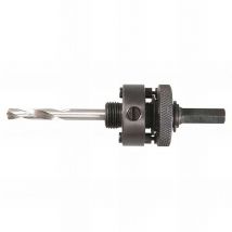 Mandrin porte-trépans rapide LA6 q. hexagonale 9.5 mm pour trépans BiM de 32 à 210 mm - JA105546 Labor