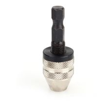 Mandrin sans clé, adaptateur de douille à percussion, outil de conversion de mandrin de perçage, embout à changement rapide pour entrepôt de garages