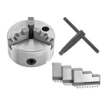 Mandrino Autocentrante Per Tornio Griffe 3+3 - Ø 80mm