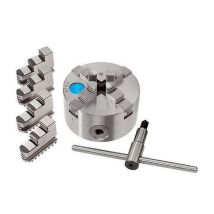 Mandrino Autocentrante Per Tornio Griffe 4+4 - Ø 100mm