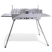 Grillpeter - Mangal Konfigurator Astana 2 mm rostfrei Edelstahl Schaschlik Grill Rost verstellbar Mangal Astana