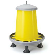 Mangeoire à Trémie Volailles Avec Tige Métal Et Pieds 5kg River Systems