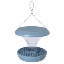 Mangeoire anti-nuisibles smart birds pour oiseaux bleue Swissinno