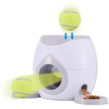 Eosnow - Mangeoire automatique pour animal de compagnie, balle de Tennis, jouets d'entraînement pour chiens, Machine à lancer interactive
