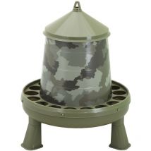 Mangeoire camouflage Nature 4 kg sur pieds Gaun volailles, gibiers
