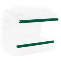 Mangeoire de fenetre transparente