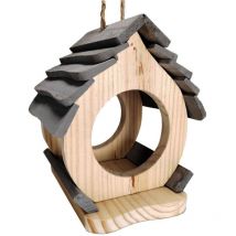 Mangeoire en bois circulaire