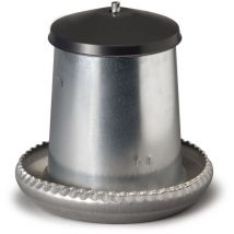 Mangeoire Galvanisé 5kg Avec Couvercle