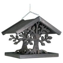 Mangeoire en bois pour oiseaux, magic, Taille: 30 x 30 x 28 cm. Vadigran