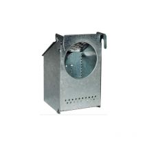 Mangeoire pliage 1 compartiment métal pour pigeons