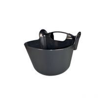 Mangeoire portative 13.5 litres, noire