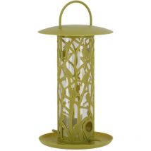 Best For Birds - Mangeoire silo pour oiseaux Chiffchaff Pour graines + plateau + perchoir