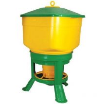 Mangeoire volailles sur pieds 27 kg Novital