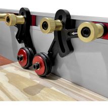 Maerex - Mangeoire unidirectionnelle, Guides de Stock de coupe claire, planche à plumes pour le travail du bois, Anti-rebond, outils auxiliaires de