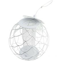 Mangeoire urban denali blanc ø 24 cm, pour arachide pour oiseaux Animallparadise