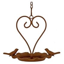 Mangiatoia per uccelli da appendere Love 22 x 15 x 46 cm