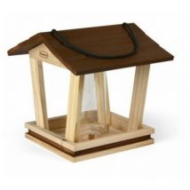 Mangiatoia per uccelli da esterno in legno