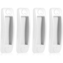 Alovez - Mango auxiliar de cocina, mango auxiliar autoadhesivo, 4 piezas abs autoadhesivo