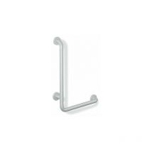 Hewi - Mango de apoyo en ángulo serie 801 500mm. perpendicular 750 mm blanco puro